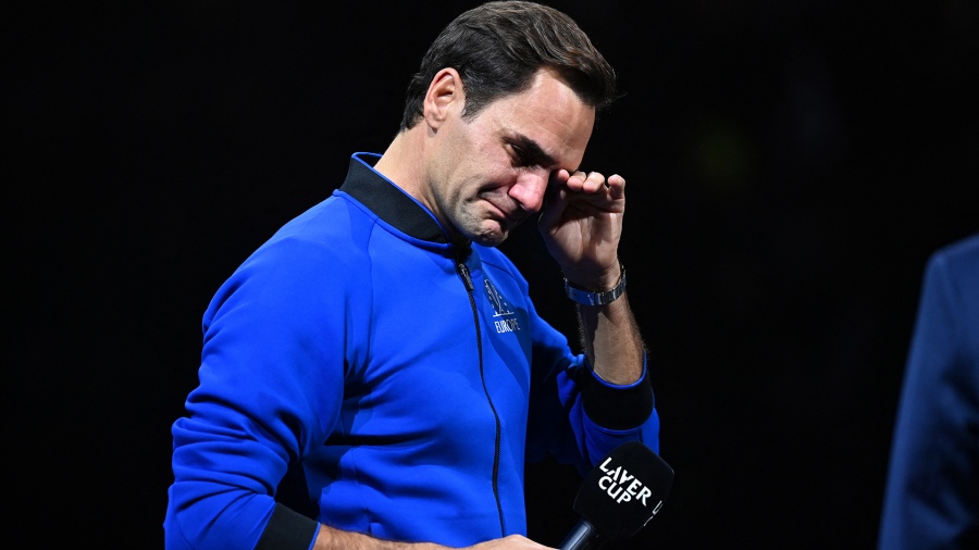 El adios de Federer que se retiró entre ovación y lágrimas