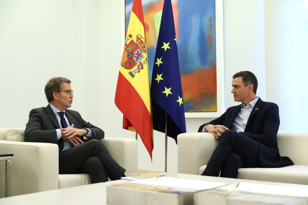 Sánchez y Feijóo afrontan un “último intento” para “dar solución rápida al bloqueo” en el Poder Judicial