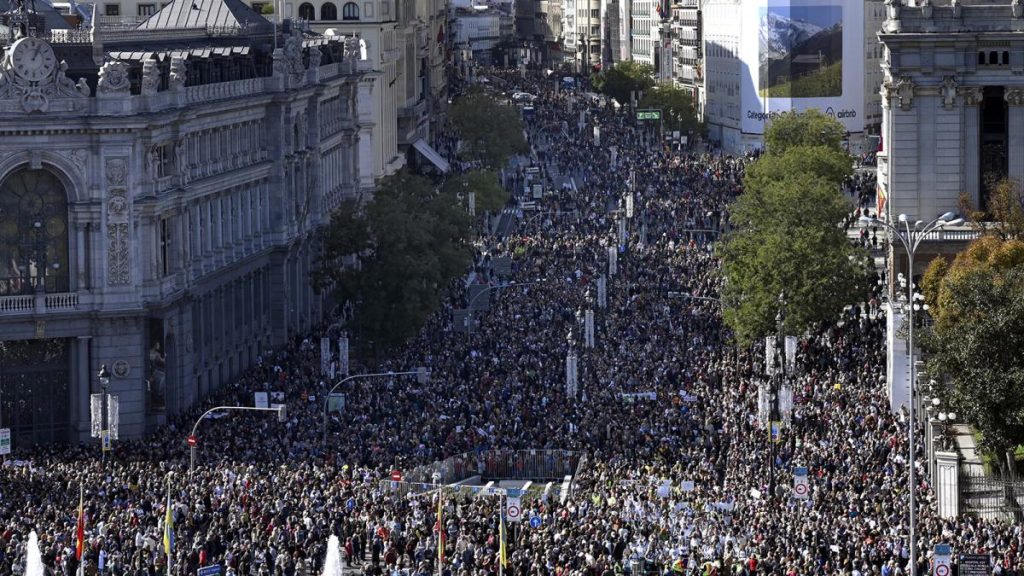 Madrid contra los recortes en salud del Partido Popular