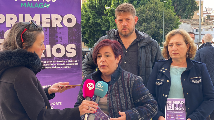 Podemos exige más zonas verdes y equipamientos deportivos en Bailén-Miraflores