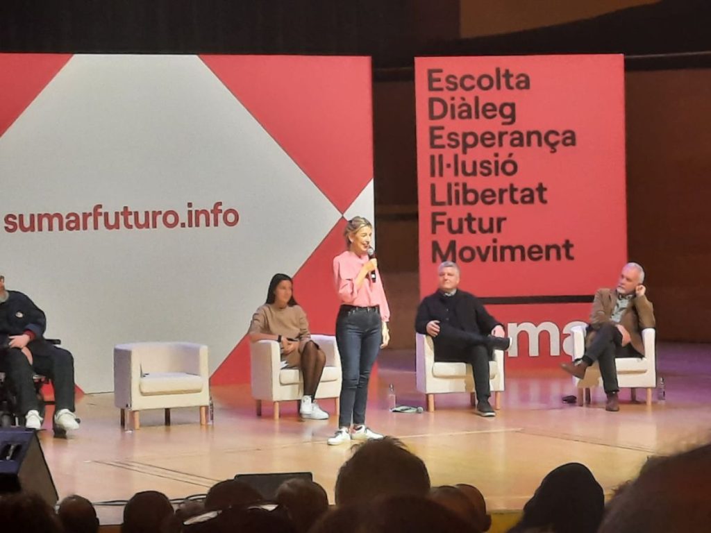 Yolanda Díaz: El tiempo y las gentes las que decidan si acabó el Procès