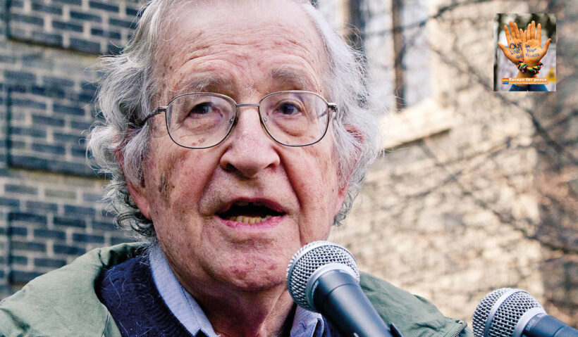 Chomsky: «El cambio sólo puede producirse mediante la protesta masiva de la gente común y corriente”