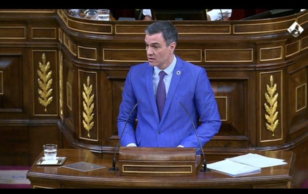 Sánchez acusa a Vox y al PP de ser “la nada más absoluta” y a Abascal de «esconder» en Tamames su «infumable» proyecto