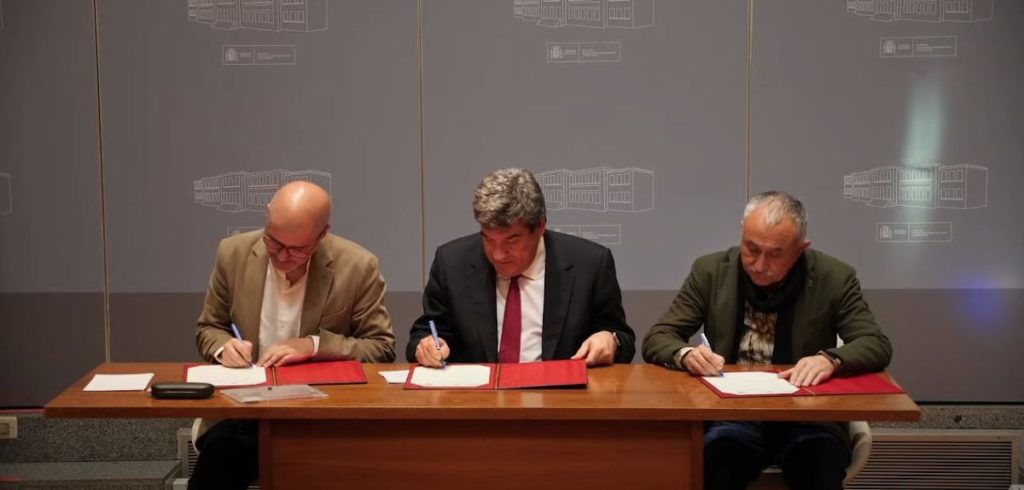 Gobierno y sindicatos sellan el acuerdo sobre pensiones