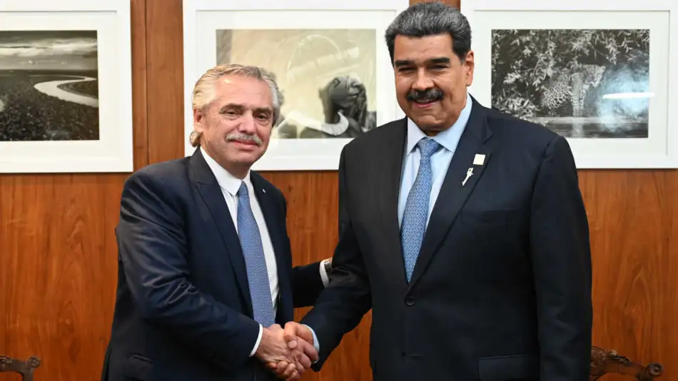 Fernández se reunió en Brasil con Maduro y pidió que se termine el bloqueo a Venezuela