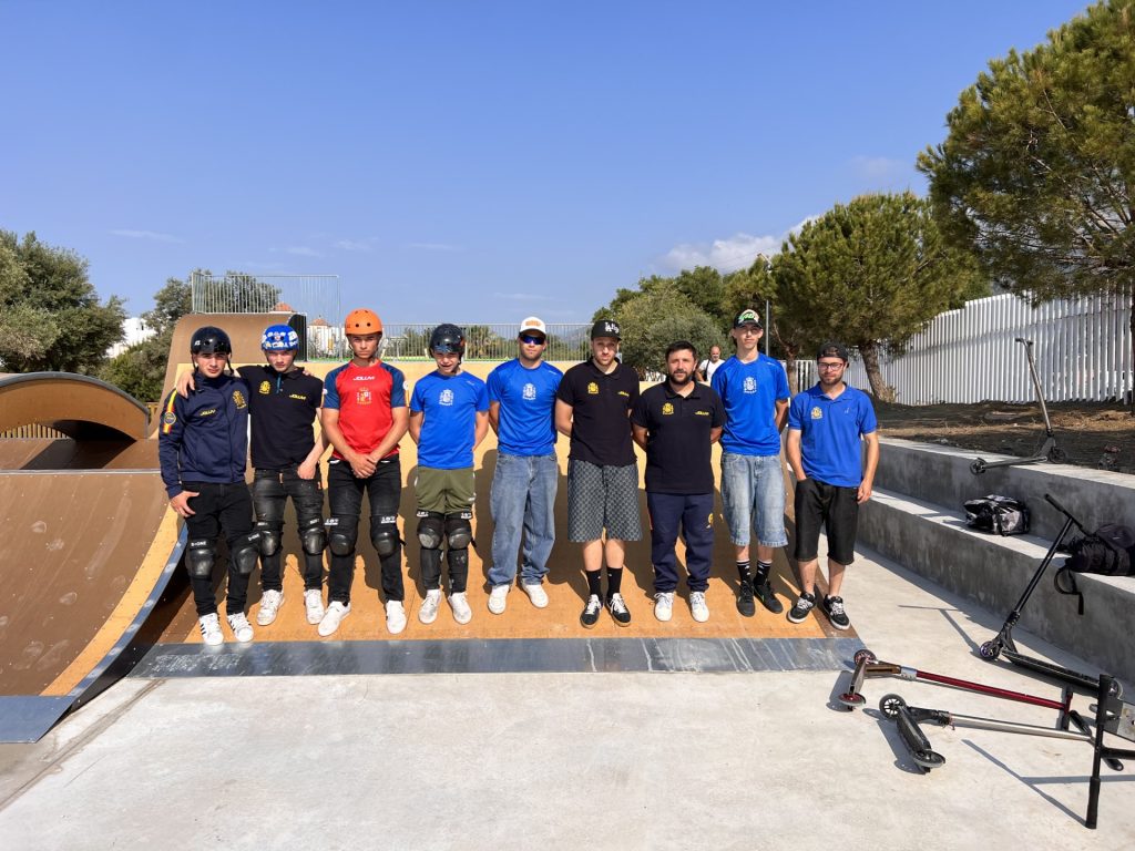 La selección española de Scooter skate elige Marbella para preparar el mundial