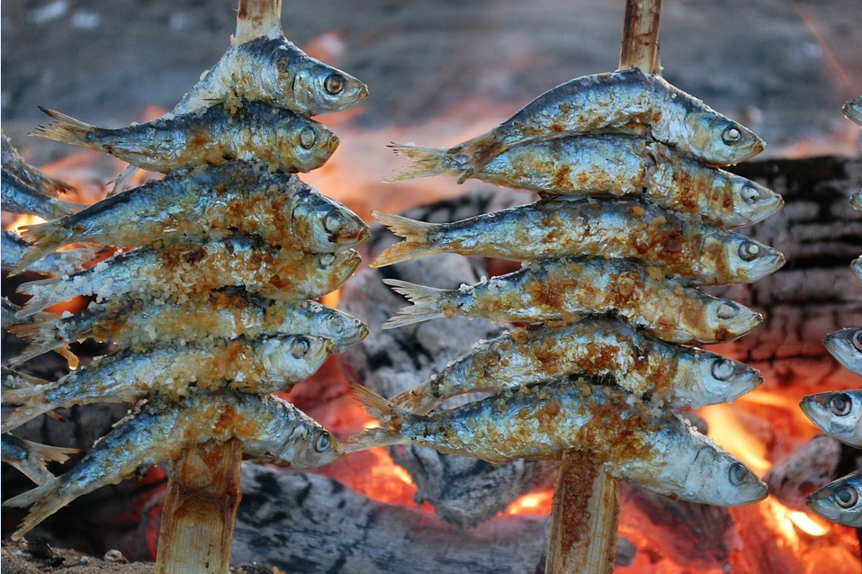 Moraga, espeto y boquerón