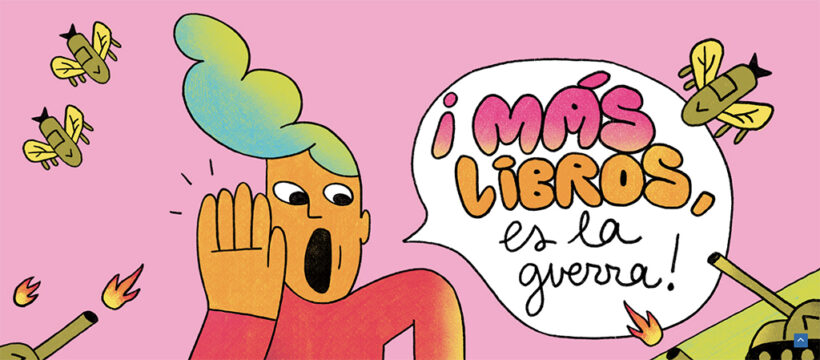Medio centenar de librerías declaran la guerra a la guerra