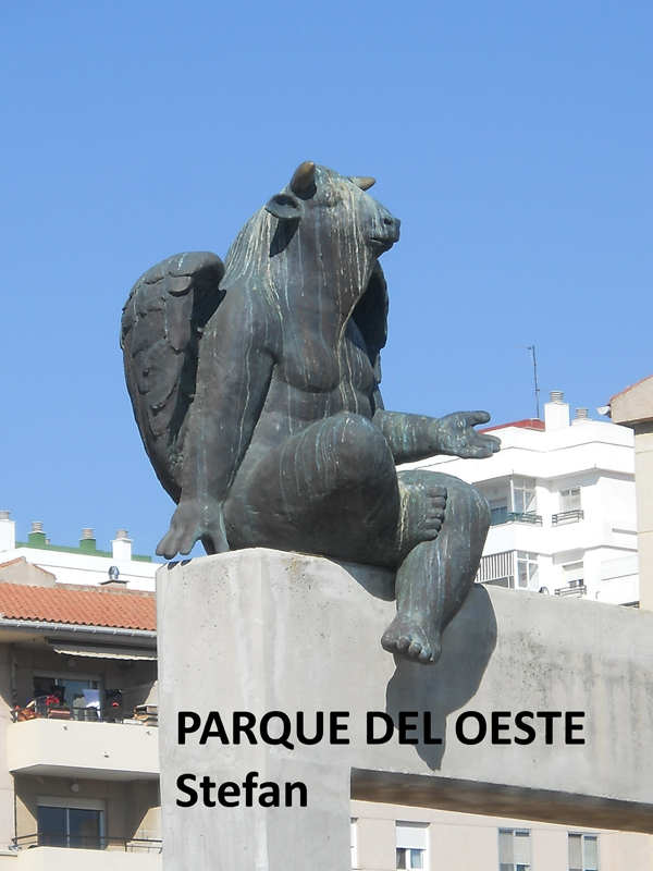 El Parque del oeste y Stefan, el museo al aire libre de Málaga