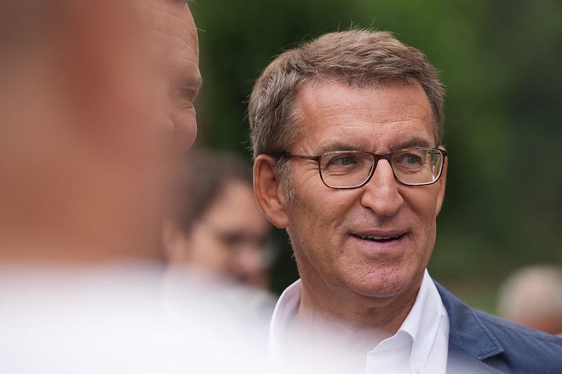 “El hartazgo contra el sanchismo” según Feijóo