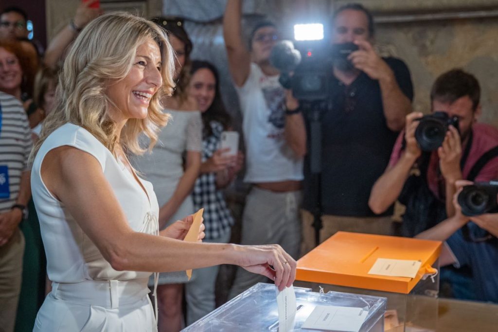Yolanda Díaz insta a votar en “las elecciones más importantes” para su generación