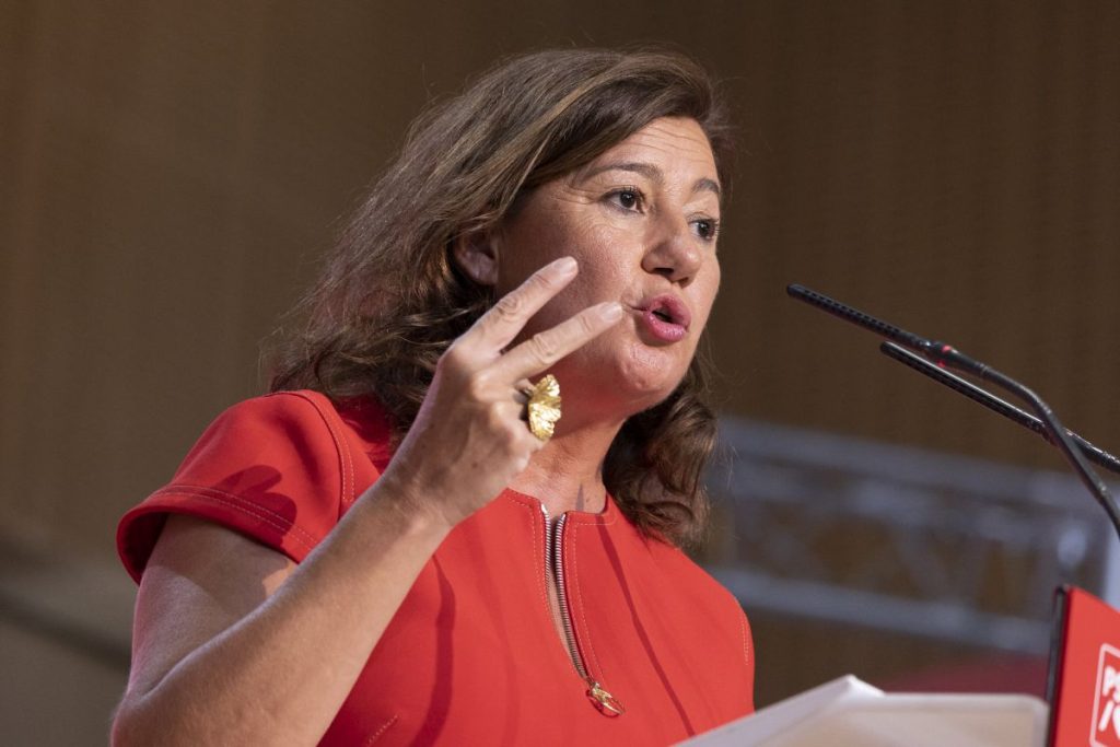 El Congreso elige presidenta a Francina Armengol con 178 votos