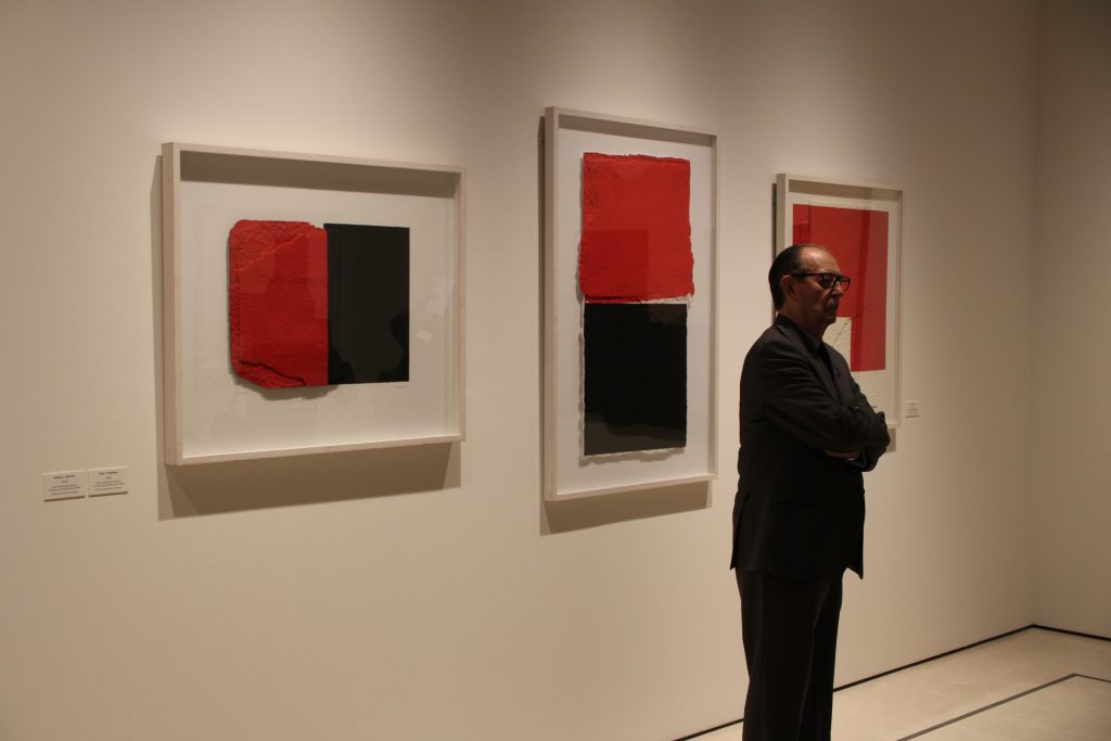 Se presenta obra del artista español Rafael Canogar, un pintor con historia