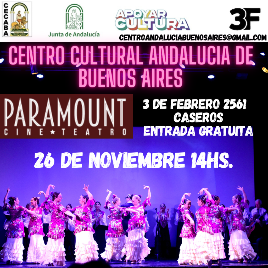 27° Aniversario del Centro Cultural Andalucía de Buenos Aires