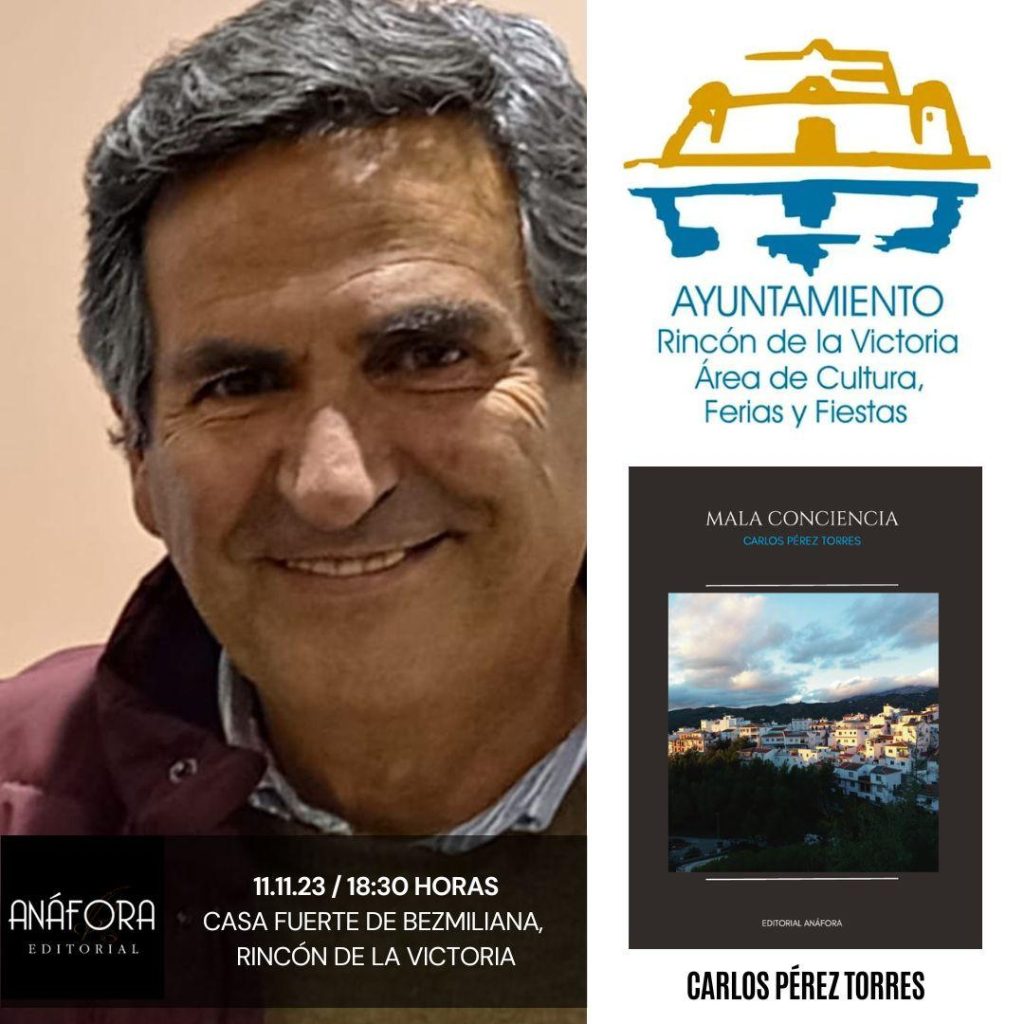 «Mala conciencia», nuevo libro de relatos de Carlos Pérez Torres