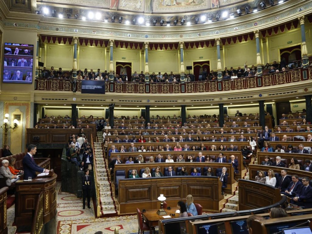 Sánchez defiende ante el Congreso la amnistía por el interés de España