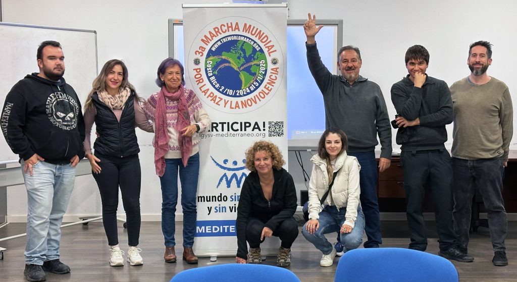 Organización de la 3ª Marcha Mundial por la Paz y la Noviolencia