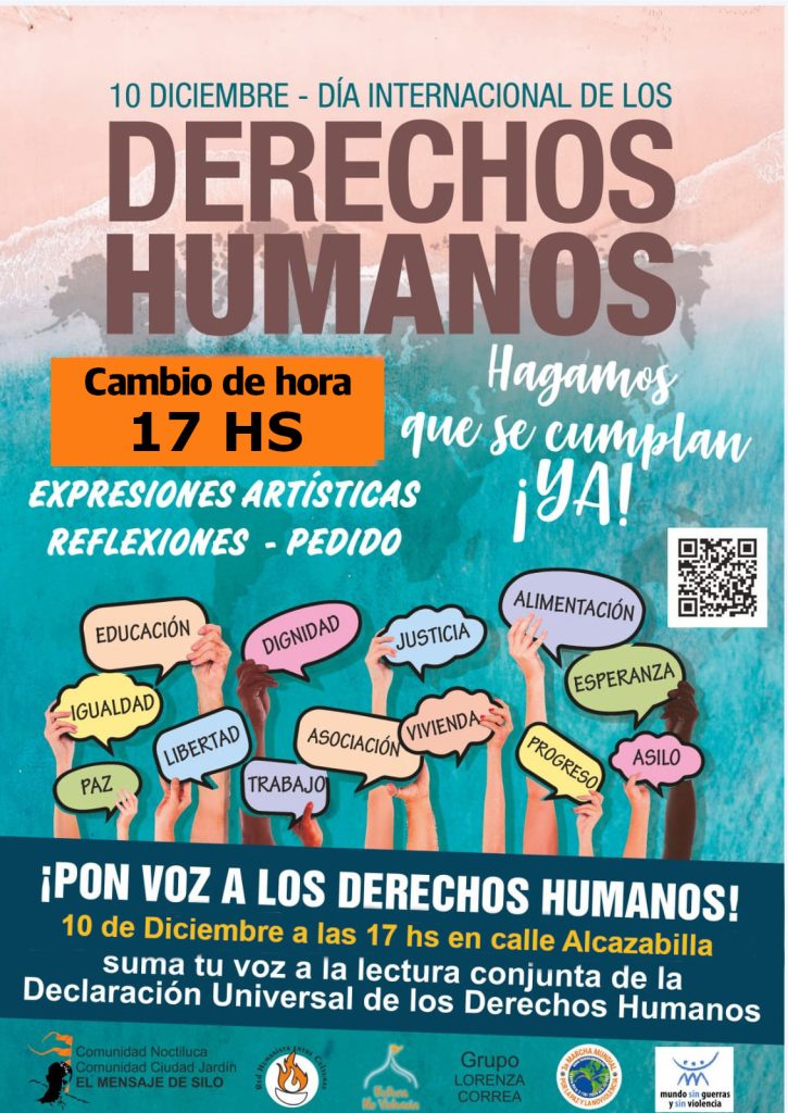 75 años de los Derechos Humanos: celebración y denuncia de su incumplimiento