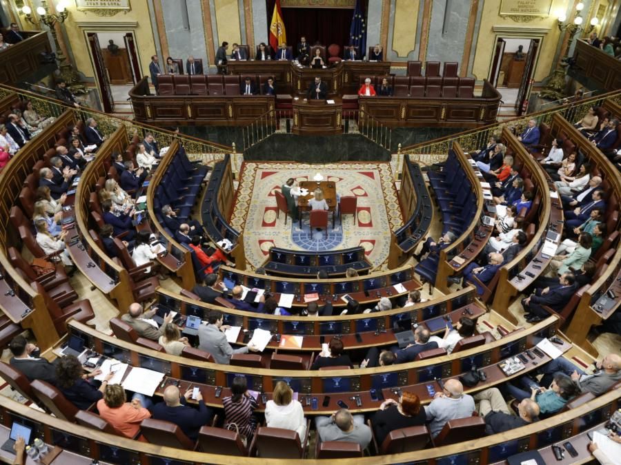 El Congreso retoma plenos habituales con debate sobre ley de amnistía