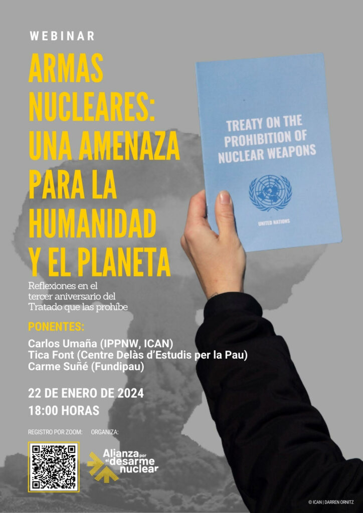 Webinar sobre el Tercer Aniversario del Tratado de Prohibición de Armas Nucleares