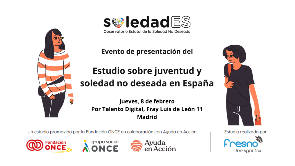 Presentan estudio sobre juventud y soledad en España