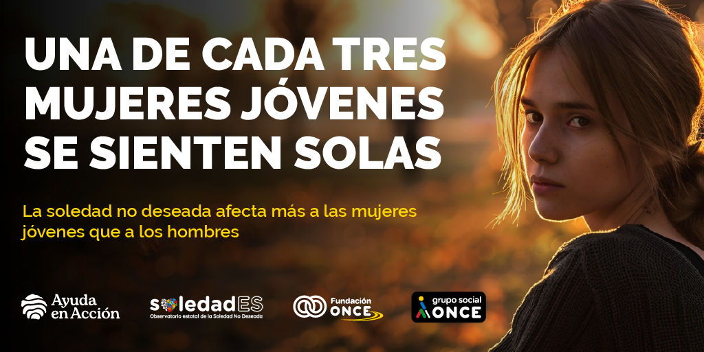 La soledad no deseada afecta al 25,5% de la juventud española