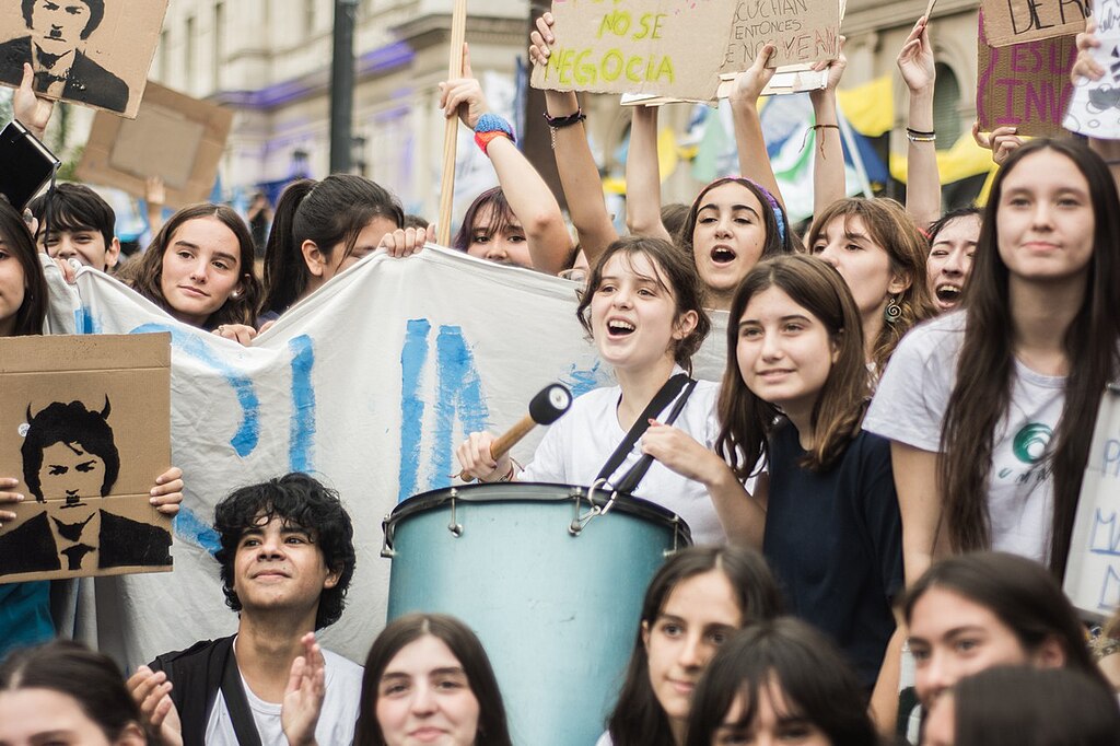 Me gustan los estudiantes (al gobierno argentino, no)