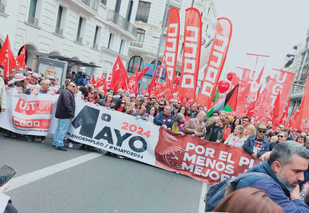 UGT y CCOO exigen medidas laborales y mejoras en las pensiones