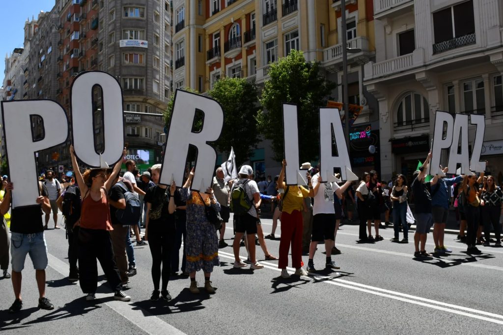 Llamamiento por la Paz: ¡No + guerras! ¡No más OTAN!