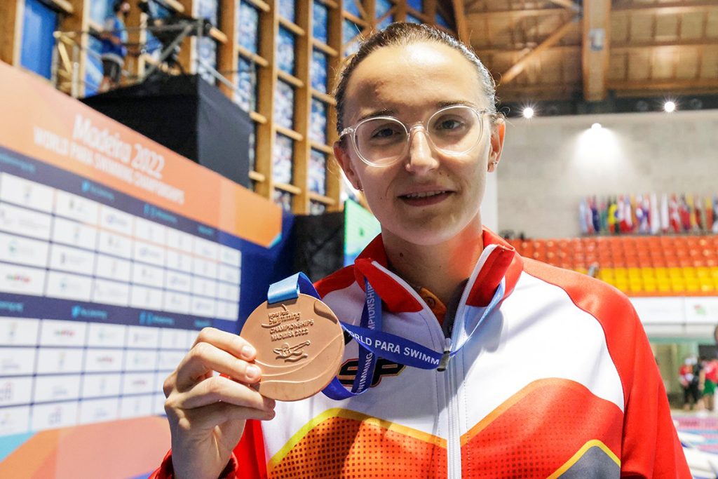 Medallista y académica: María Delgado, candidata a Consejo Deportistas IPC