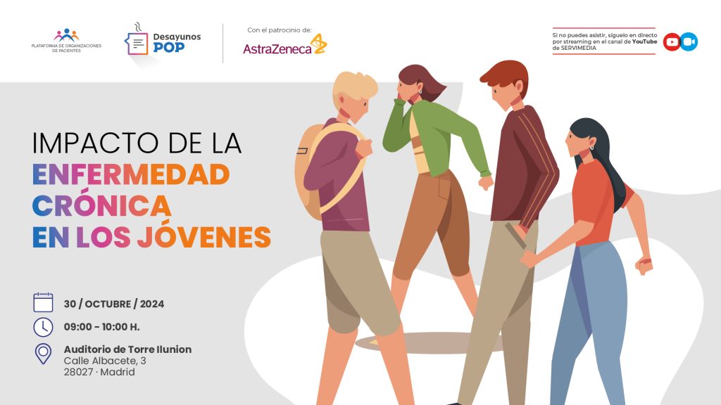 10% de los jóvenes en España vive con enfermedad crónica