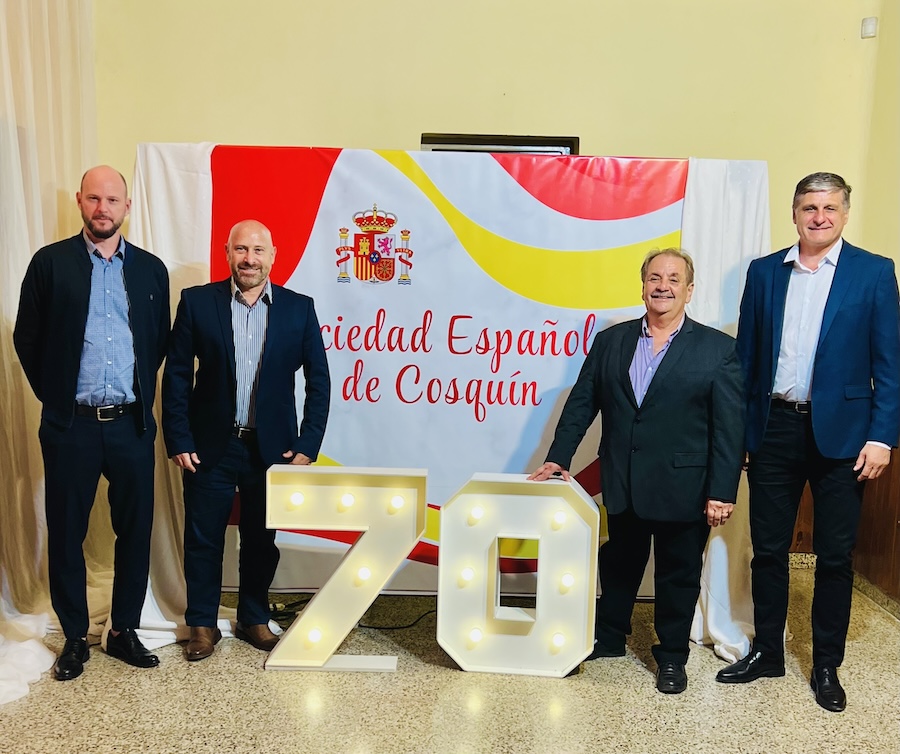La Sociedad Española de Cosquín celebra 70 años de historia y tradición