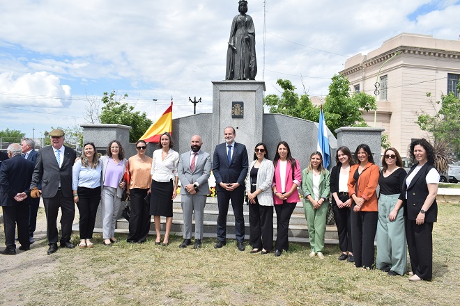 Bahía Blanca: Acto de conmemoración del día nacional de España