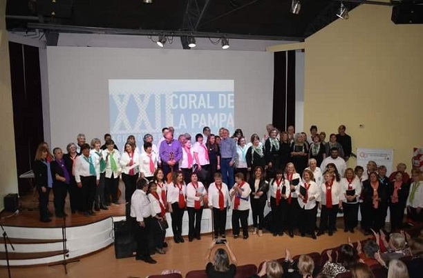 Éxito del XXII Coral de La Pampa en Realicó.