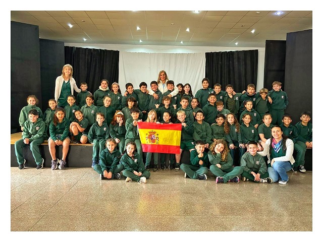 Colegio Jesús Adolescente en salida educativa
