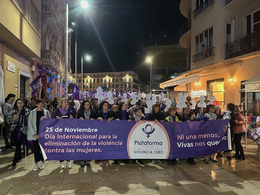 Málaga se levanta contra la «Violencia hacia la Mujer»
