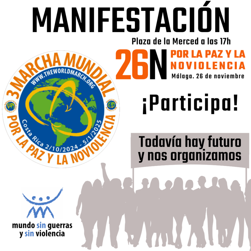Unámonos por un futuro sin violencia en Málaga