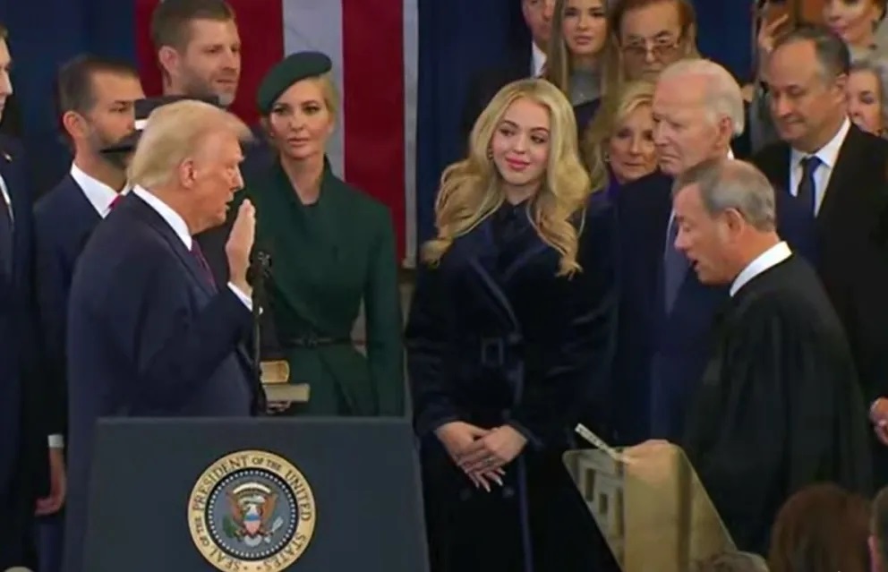 Trump asume con la promesa de detener las guerras