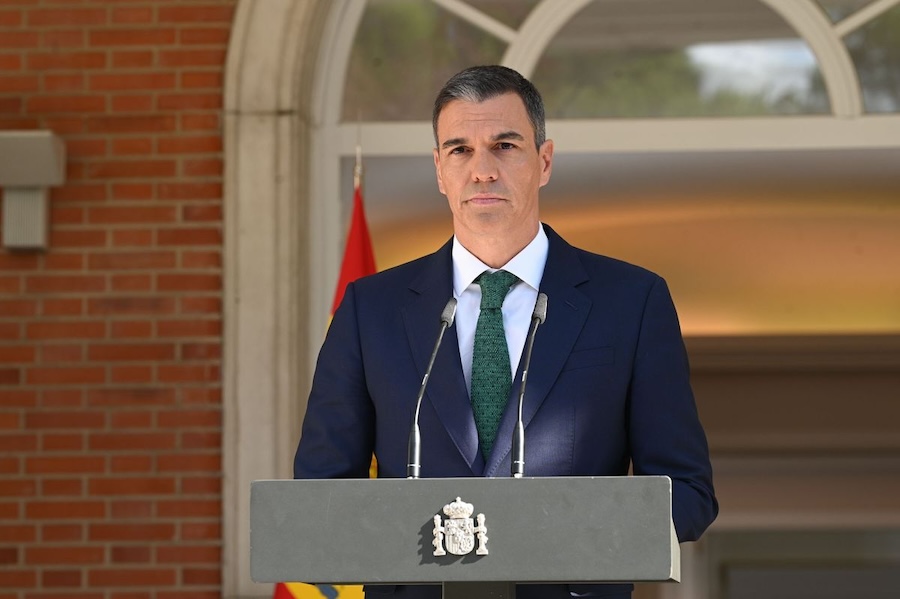 Sánchez comparece por aranceles de Trump