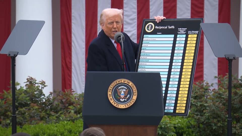 Trump impone aranceles universales del 10%