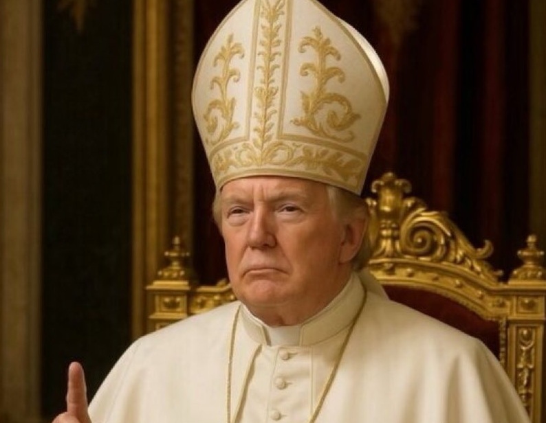 Figueroa critica fotomontaje de Donald Trump