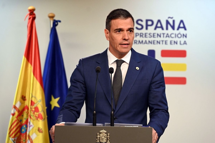 Sánchez propone expulsar a Israel de Eurovisión