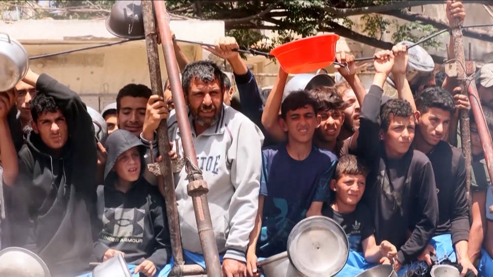 Crisis de hambre: 29 menores y ancianos mueren en Gaza