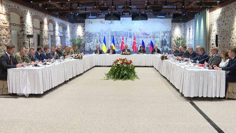 Conversaciones de paz entre Ucrania y Rusia en Turquía