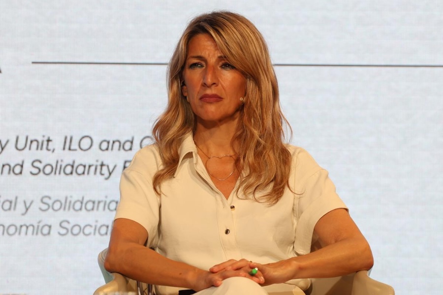 Yolanda Díaz critica comparecencia de Sánchez