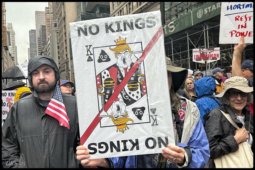 No Kings Day: 11 millones de personas se manifiestan contra Trump en todo Estados Unidos