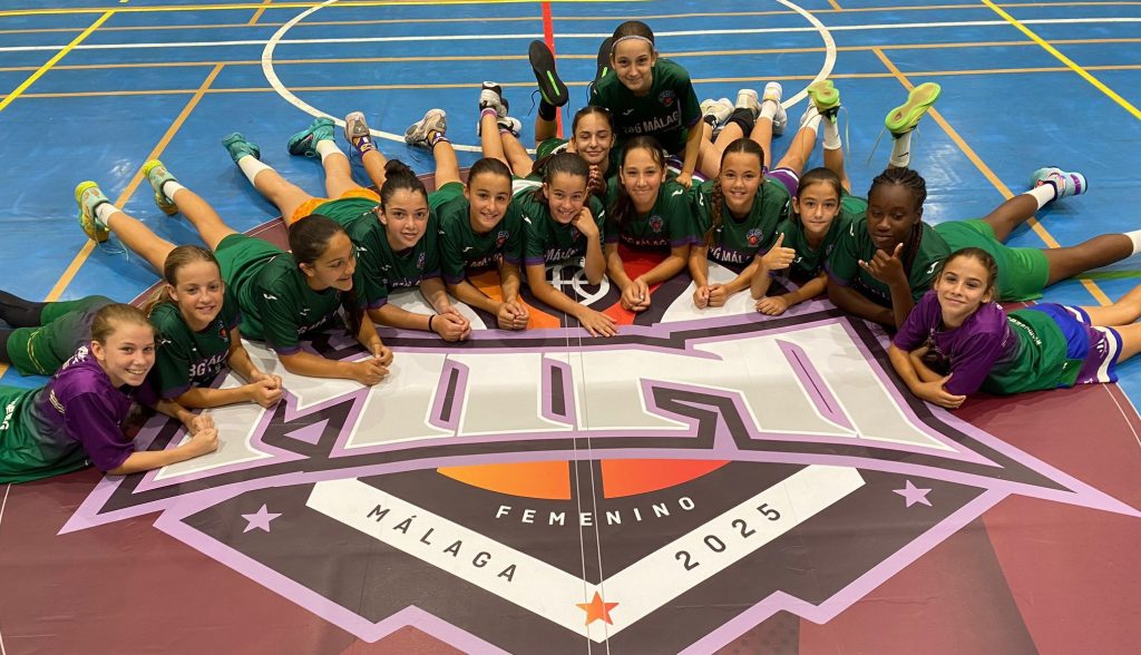 EBG Málaga Fundación Unicaja realiza un gran papel en los Campeonatos de España minibasket