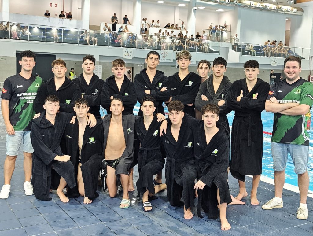 El waterpolo malagueño logra la mejor clasificación de su historia en un Nacional cadete masculino