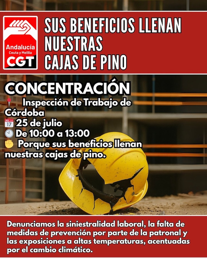 Córdoba contra la siniestralidad laboral