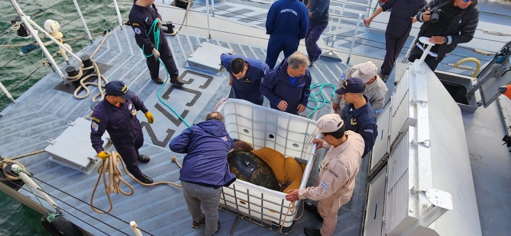 NATIONAL GEOGRAPHIC DESTACA INTERVENCION DE PREFECTURA NAVAL ARGENTINA